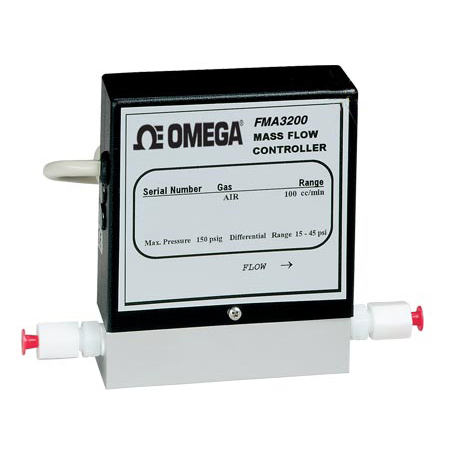 OMEGA奥米佳 FMA3100系列经济型气体质量流量控制器和流量计 适用于洁净气体