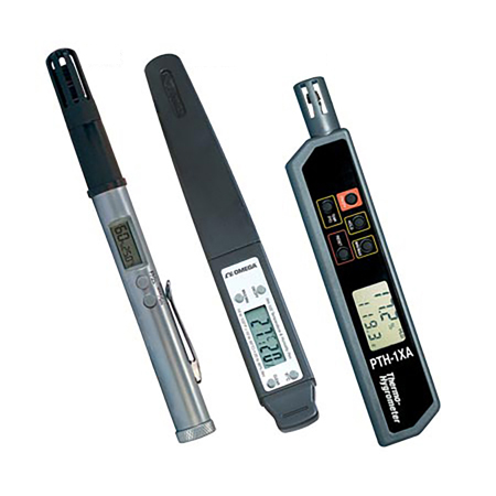 OMEGA奥米佳 PTH-1XA，RH-122和RH-1X便携式检测器 用于检测温度和相对湿度