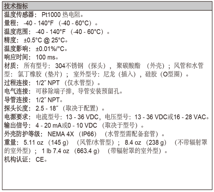 Dwyer德威尔BTT温度变送器批发