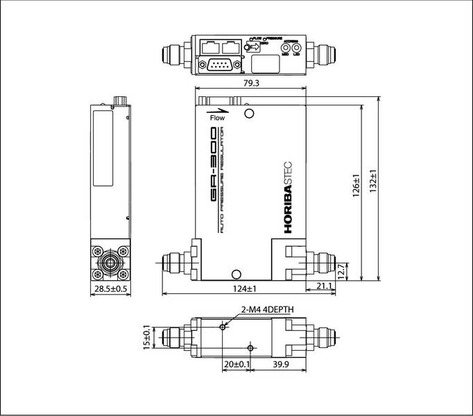 HORIBA GR-300 系列 晶圆背面冷却系统参数